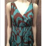 Banana Republic ✨Silk Printed Ruffled Hem Maxi Long Dress ✨ Photo 2