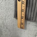 ZARA Pants Womens L Gray Ribbed Knit Flare Leg Pull On Lounge Y2K Minimalist NWT Photo 9