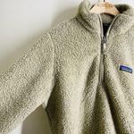 Patagonia Los Gatos 1/4 Zip Fleece Pullover Khaki women’s size L Photo 7