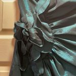 Jessica McClintock Emerald Green Mini Dress Photo 1