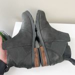 Sorel  Emelie Chelsea Bootie Black Leather Waterproof Size 9.5 Womens Photo 4