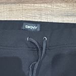 DKNY  Black Jogger Pants with Zipper Detail Photo 3
