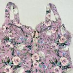 River Island  Sleeveless Ruffle Bodysuit In Light Purple Size 16 (b8.1) Photo 4