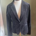 Calvin Klein  Jeans one-button Black Corduroy Blazer Size M Photo 0