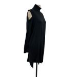 ALLSAINTS  Cecily Dress Sweater Knit Asymmetric Open Shoulder Black‎ Size Small Photo 7