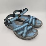 Keen Strappy Open Toe Sandals Women’s Size 6.5 Blue Gray Water Shoes Sportwear Photo 1