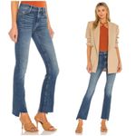 💕MOTHER💕 The Runaway Step Fray Jeans ~ Leaps and Bounds 26 NWOT Photo 5