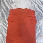 Anvil newport rhode island floral embroidered orange tee shirt Photo 4