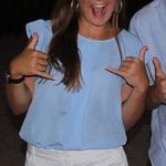 Forever 21 Carolina Blue Top Photo 0