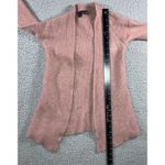 360 Cashmere  Cardigan Sweater Women XS Pink‎ Long Sleeve Photo 4