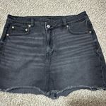 American Eagle  Outfitters Black Denim Skirt Photo 0