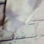Splendid PURPLE WHITE TIE DYE WAFFLE KNIT LOUNGE SWEATSHIRT S Photo 4