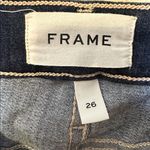 frame denim Frame Le Crop Mini Boot Rowland Raw hem Jeans Size 26 Photo 5