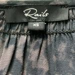 Rails  Cece Long Sleeve Midi Shirt Dress In Charcoal Tortoise Women’s Size XS Photo 7