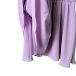 Amanda Uprichard Amanda‎ Uprichard Kimmie Smocked Sleeveless Mini Dress Lilac Purple, Size XS Photo 8