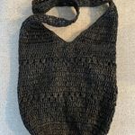 Urban Outfitters Black Straw Beach Bag Photo 0