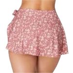 ANDIE Swim Sarong Sz M Floral Rose Cottagecore Preppy Boho Chick Romantic NWT Photo 2