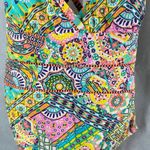 Bleu Rod Beattie  Seriously Sunny Cross-Back One-Piece Swimsuit Size 12 Photo 3