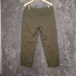Frame  Relaxed Utility Pant In Olive Green Surplus Cropped Womens 29 Photo 4