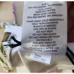 Shade & Shore  32B Bikini Top White Purple Green Floral Tropical Swim Underwire Photo 9