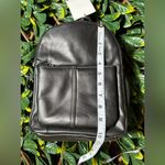 Aurielle Genuine Leather Black Mini Backpack NWT! Photo 2