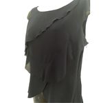 Oscar de la Renta  Sleeveless Layered Top Sz 8 Photo 9