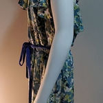 Daisy Fuentes NWT  Blue & Green Splatter Dress (M) Photo 0