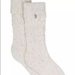 UGG  Women's Knit Cream Socks Photo 6