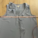 Tahari  ASL Women's Baby Blue Sleeveless Blouse Size XL Photo 4