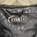 Zyia Jade Animal Print Bomber Windbreaker Jacket Black Women’s Size Small Photo 8