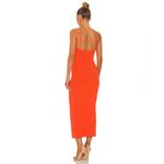 Wall Flower NICHOLAS Jules Ribbed Knit Dress, Revolve, /Orange Size S New w/Tag Photo 2