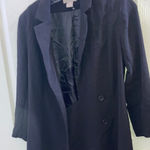 H&M FINAL MARKDOWN Ladies black h & m car coat 4 Photo 0