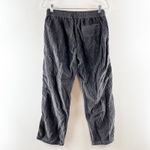 Aerie  Corduroy Pull On Drawstring Baggy Wide Leg Pants Gray Small Photo 4