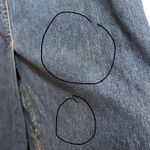 Faded Glory Vintage  Y2K Blue Denim Maxi Skirt Size 12 Back Slit Pockets Photo 4