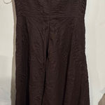 J.Crew  Dark Brown Textured Skirt Photo 0
