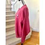 Hilton Head Nantucket Pink Red Long Sleeve Crewneck Sweatshirt Quiet Storm Surf Size L Photo 2