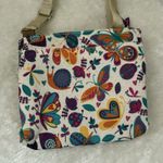 Lily bloom  Purse Shoulder Bag Butterfly Snails Crossbody Zip Buckle Purple Photo 2