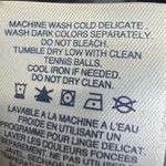 Lands' End Mid Length Down Filled Coat Size S Black Quilted Puffer Jacket Photo 9