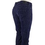 True Religion NWT  Halle Flocked Leopard Skinnies Photo 2