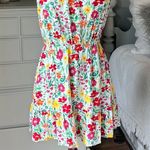 Bebop Sundress Mini Colorful Floral Small Summer Dress Photo 1