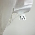 Madewell Shirred Lace Trim Top Blouse Cotton Viscose Lightweight White Small NWT Photo 10