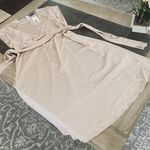 PRETTYGARDEN Women's 2023 Summer Satin Midi Dress Cap Sleeve Tie Waist Elegant A-Line Flowy Dresses Photo 7