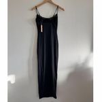 SKIMS  Fits Everybody Lace Long Slip Dress in Onyx, size small Photo 2