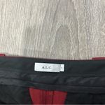 ALC Frank A.L.C. Lawrence Burgundy Wide Leg Pants Size 6 Photo 4