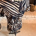 Susan Lawrence  Black and White Zebra Print Top Photo 4