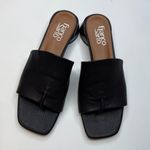 Franco Sarto  Women's Loran Stacked Heel Slide Dress Sandals-Blk Leather-Size 7.5 Photo 11
