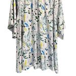 H&M Anna Glover x  NWOT Beige w/ Floral Print Flowy Bell Sleeve Mini Dress Size S Photo 4