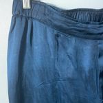 Young Fabulous and Broke  silky tie dye satin jogger in navy blue size sm… Photo 2