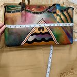 Anuschka Leather Hand Painted shoulder bag. NWT Photo 13