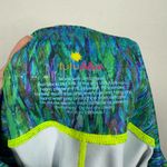 Tutu Blue Watercolor Swim Leggings Size Large Photo 4